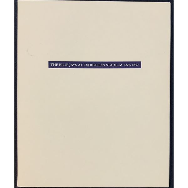 TORONTO BLUE JAYS INAUGURAL SEASON (1977) MEMORIES BOOK