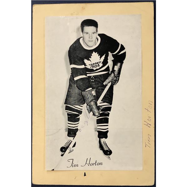 1944-63 BEEHIVE GROUP II HOCKEY - TIM HORTON (HOF)