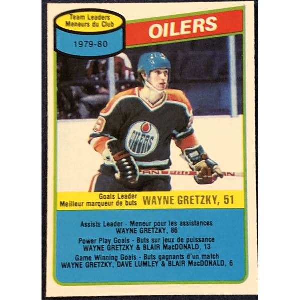 1980-81 O-PEE-CHEE HOCKEY WAYNE GRETZKY (HOF)