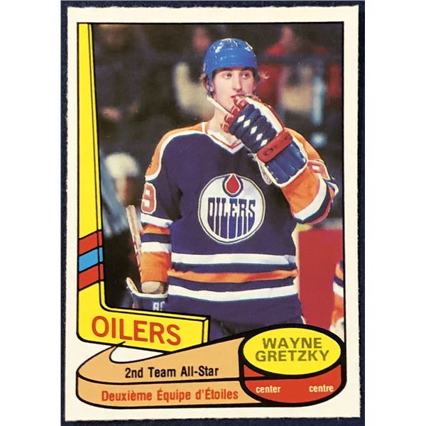 1980-81 O-PEE-CHEE HOCKEY WAYNE GRETZKY (HOF)