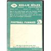 Image 2 : 1960 TOPPS CFL ROLLIE MILES (HOF)