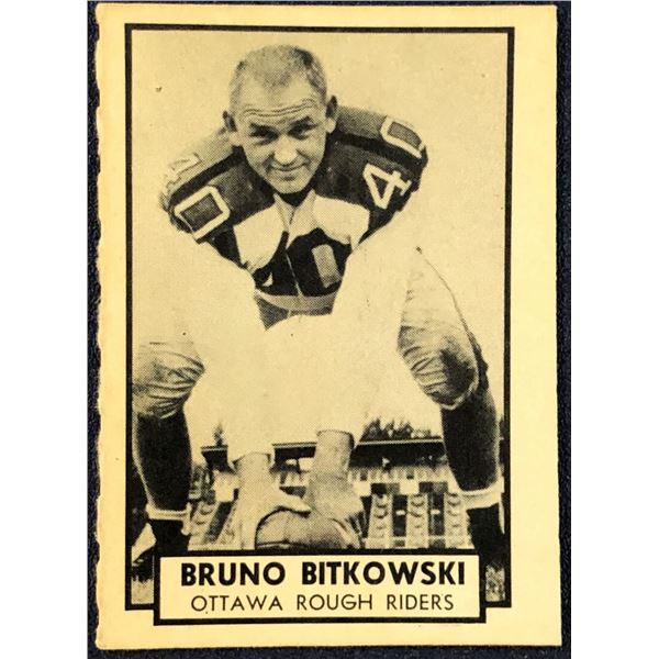 1962 O-PEE-CHEE CFL - BRUNO BITKOWSKI