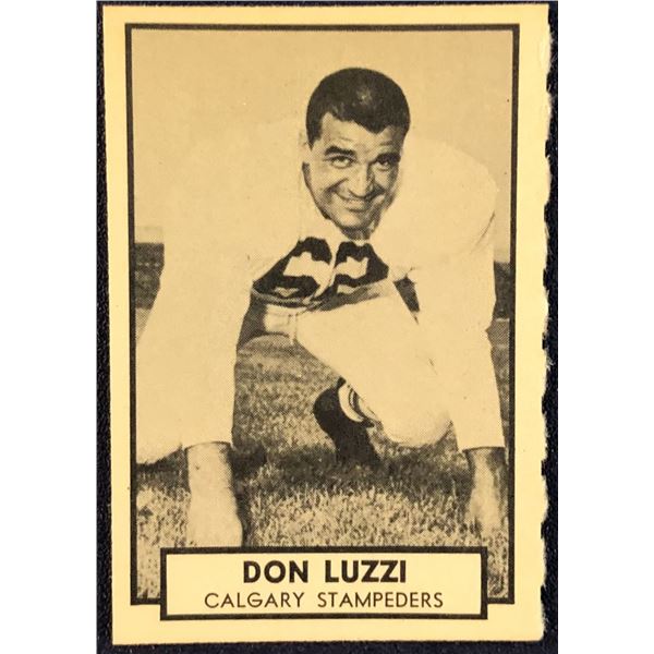1962 O-PEE-CHEE CFL - DON LUZZI (HOF)
