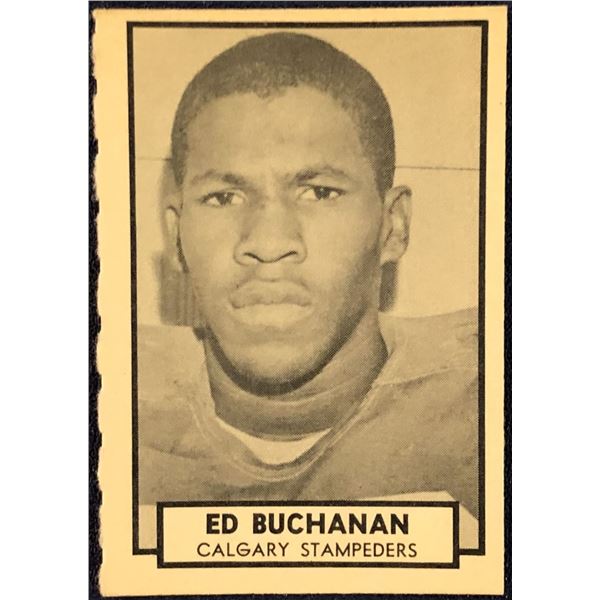 1962 O-PEE-CHEE CFL - ED BUCHANAN ROOKIE CARD