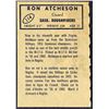 Image 2 : 1962 O-PEE-CHEE CFL - RON ATCHESON (HOF)