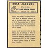 Image 2 : 1962 O-PEE-CHEE CFL - RUSS JACKSON (HOF)