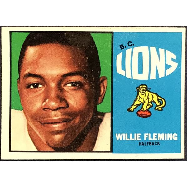 1964 O-PEE-CHEE CFL WILLIE FLEMING (HOF)