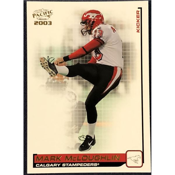 2003 PACIFIC CFL MARK McLOUGHLIN