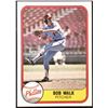 Image 1 : 1981 FLEER BOB WALK ROOKIE CARD