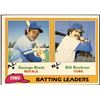 Image 1 : 1981 TOPPS GEORGE BRETT (HOF)