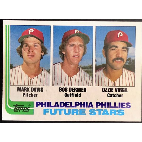 1982 TOPPS BOB DERNIER ROOKIE CARD