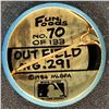 Image 2 : 1984 FUN FOODS BASEBALL PIN - GARY MATTHEWS