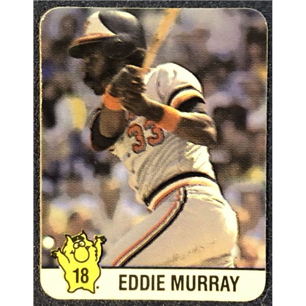 1987 HOSTESS CHIPS BASEBALL EDDIE MURRAY (HOF)
