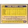 Image 2 : 1987 TOPPS DOUG DRABEK ROOKIE CARD