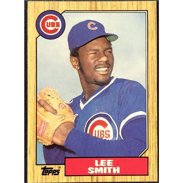 1987 TOPPS LEE SMITH (HOF)