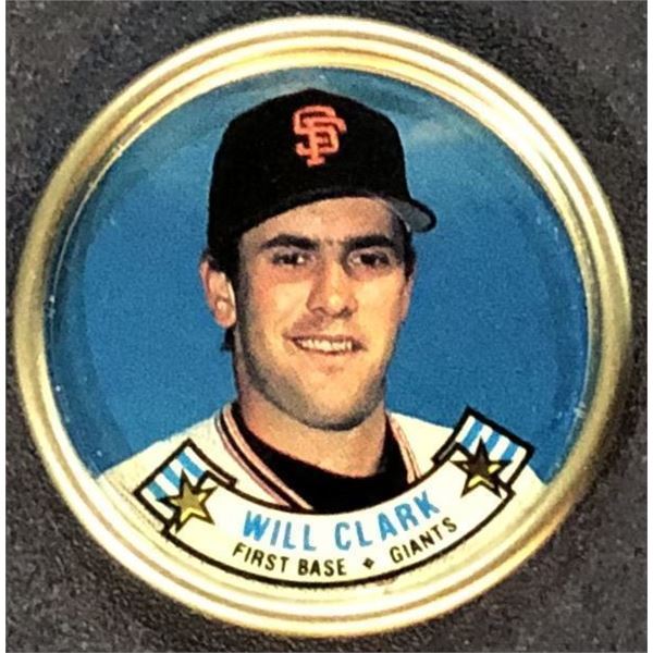 1988 TOPPS BASEBALL COIN - WILL CLARK