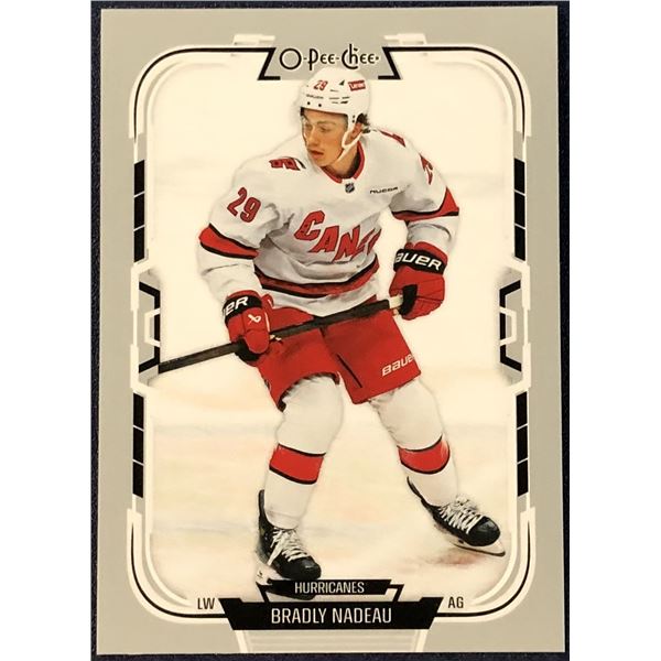 2025-26 O-PEE-CHEE BRADLY NADEAU ROOKIE CARD