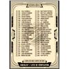 Image 1 : 2025-26 O-PEE-CHEE CHECKLIST