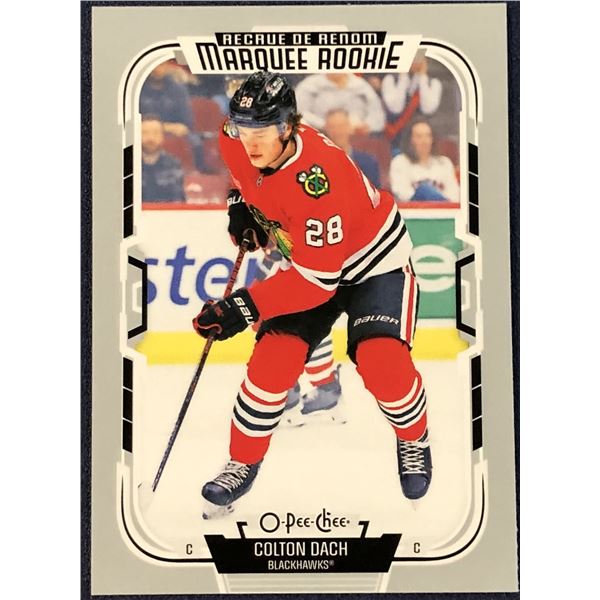 2025-26 O-PEE-CHEE MARQUEE ROOKIE COLTON DACH