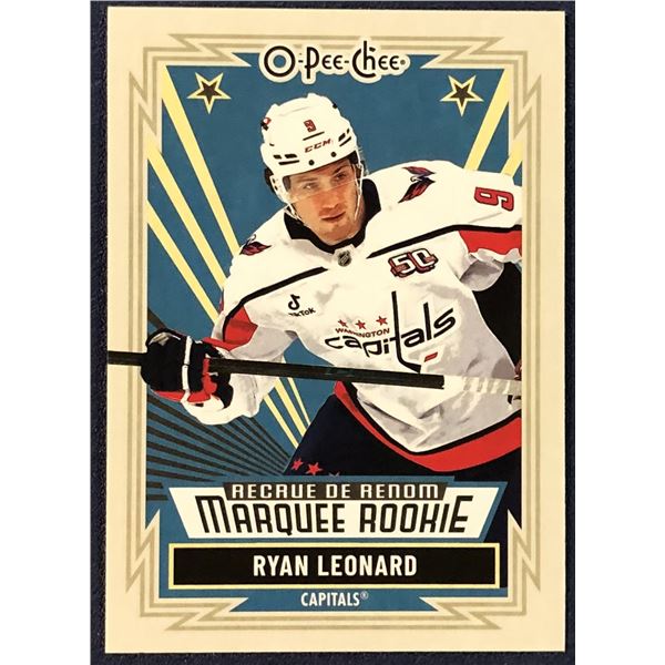 2025-26 O-PEE-CHEE RETRO MARQUEE ROOKIE RYAN LEONARD