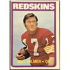 Image 1 : 1972 TOPPS NFL BILLY KILMER
