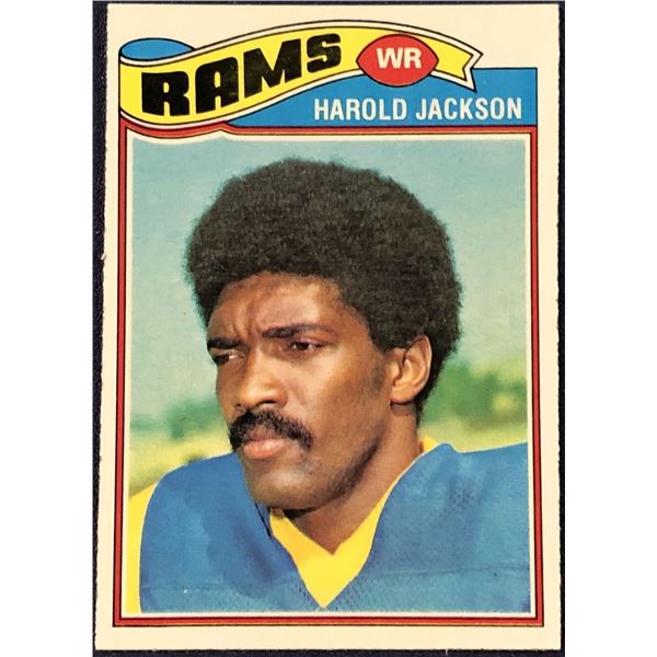 1977 TOPPS NFL HAROLD JACKSON