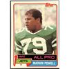 Image 1 : 1981 TOPPS NFL FOOTBALL MARVIN POWELL