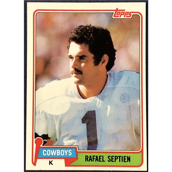 1981 TOPPS NFL FOOTBALL RAFAEL SEPTIEN