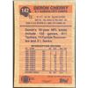 Image 2 : 1991 TOPPS DERON CHERRY