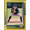 Image 1 : 2025 DONRUSS WILL WAGNER YELLOW FLASH ROOKIE CARD