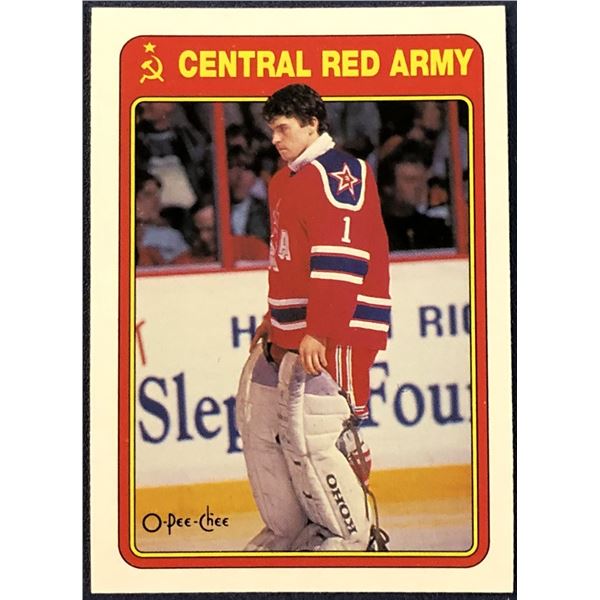 1990-91 O-PEE-CHEE ARTURS IRBE ROOKIE CARD