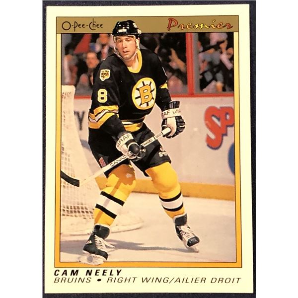 1990-91 O-PEE-CHEE PREMIER CAM NEELY (HOF)