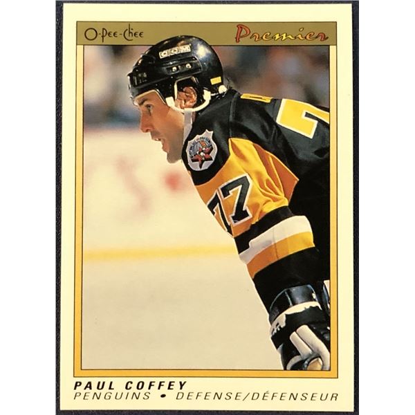1990-91 O-PEE-CHEE PREMIER PAUL COFFEY (HOF)