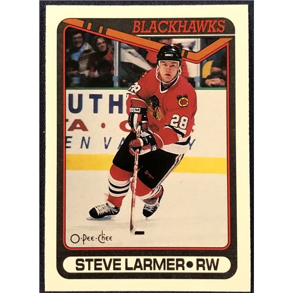 1990-91 O-PEE-CHEE STEVE LARMER (HOF)