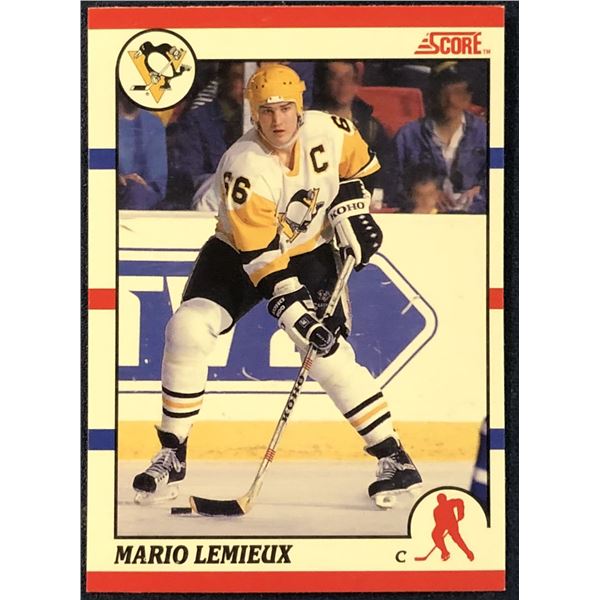 1990-91 SCORE MARIO LEMIEUX (HOF)