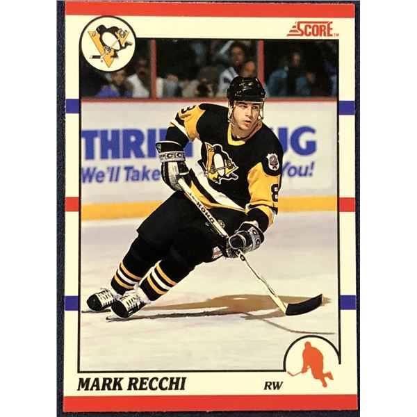 1990-91 SCORE MARK RECCHI (HOF) ROOKIE CARD