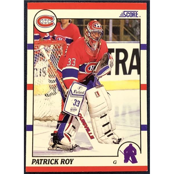 1990-91 SCORE PATRICK ROY (HOF)