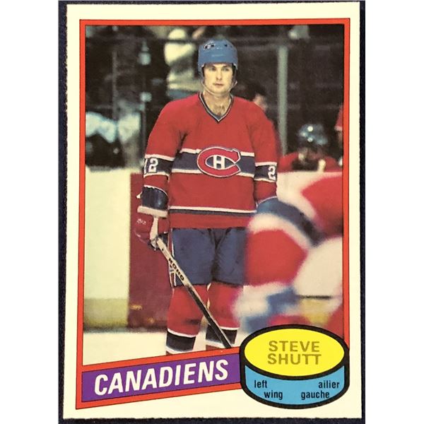 1980-81 O-PEE-CHEE HOCKEY STEVE SHUTT (HOF)