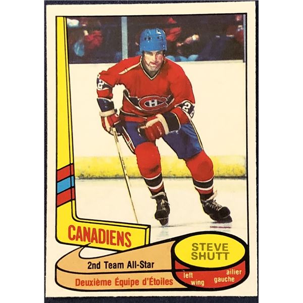 1980-81 O-PEE-CHEE HOCKEY STEVE SHUTT (HOF)