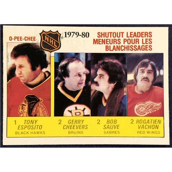 1980-81 O-PEE-CHEE HOCKEY TONY ESPOSITO (HOF)