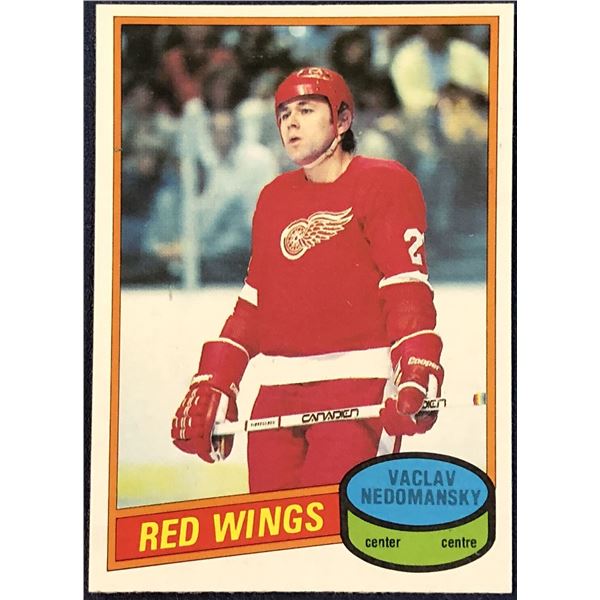 1980-81 O-PEE-CHEE HOCKEY VACLAV NEDOMANSKY (HOF)