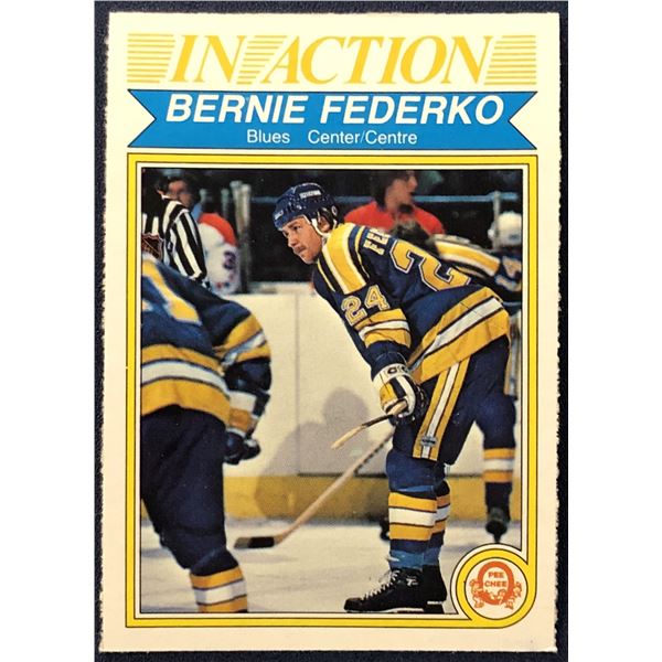 1982-83 O-PEE-CHEE NHL HOCKEY BERNIE FEDERKO (HOF)