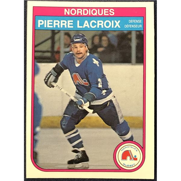 1982-83 O-PEE-CHEE NHL HOCKEY PIERRE LACROIX