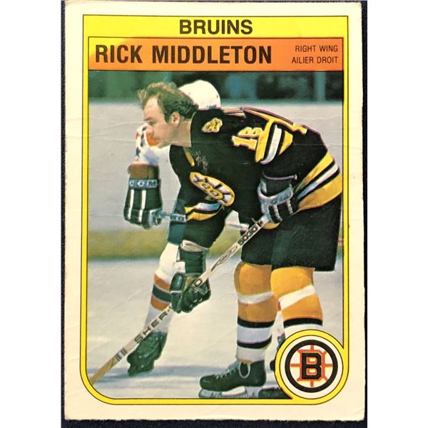 1982-83 O-PEE-CHEE NHL HOCKEY RICK MIDDLETON (HOF)