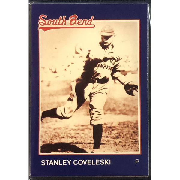 1987 GRAND SLAM CARD CO. MiLB TEAM SET SOUTH BEND WHITE SOX (STANLEY COVELESKI - HOF)