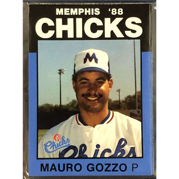 1988 BEST CARDS MiLB TEAM SET MEMPHIS CHICKS (MAURO GOZZO)