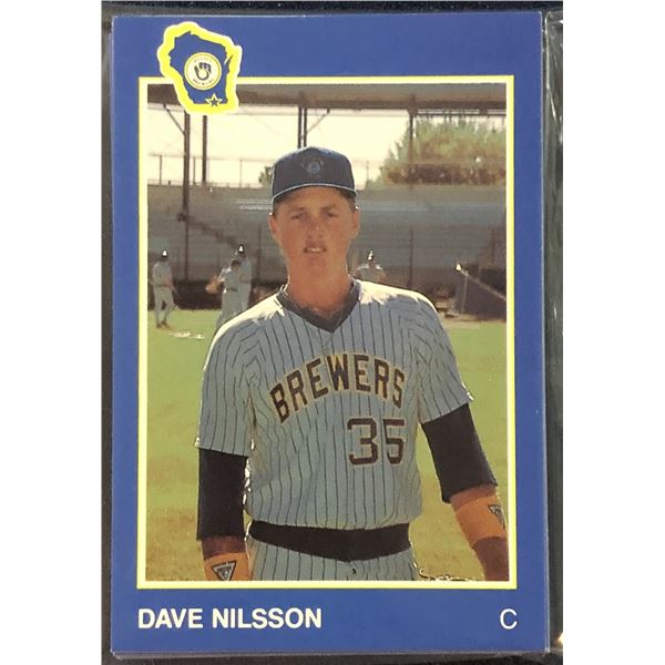1988 GRAND SLAM CARD CO. MiLB TEAM SET BELOIT BREWERS (DAVE NILSSON)