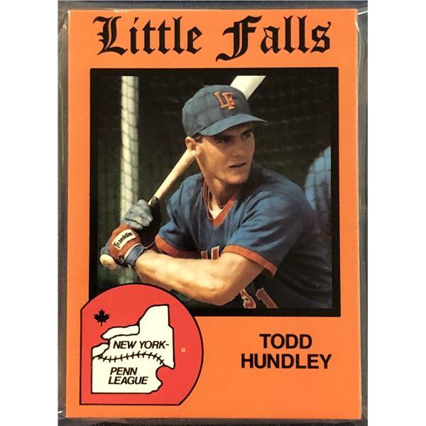 1988 MiLB TEAM SET LITTLE FALLS METS (TODD HUNDLEY)