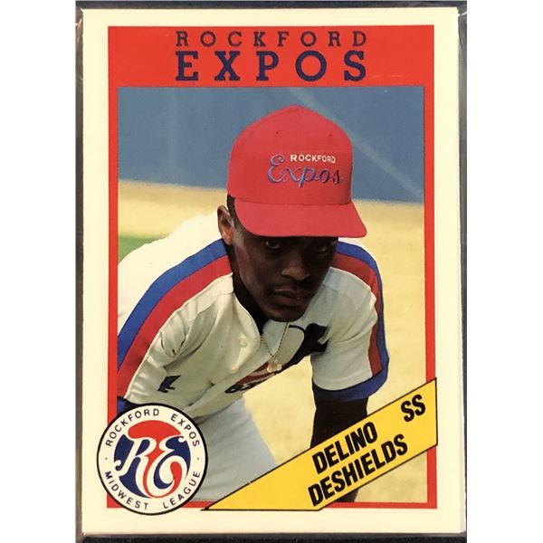 1988 MiLB TEAM SET ROCKFORD EXPOS (DELINO DeSHIELDS)
