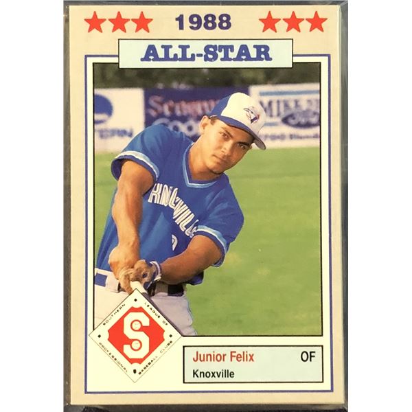 1988 MiLB TEAM SET SOUTHERN LEAGUE ALL STAR GAME SET (JUNIOR FELIX)